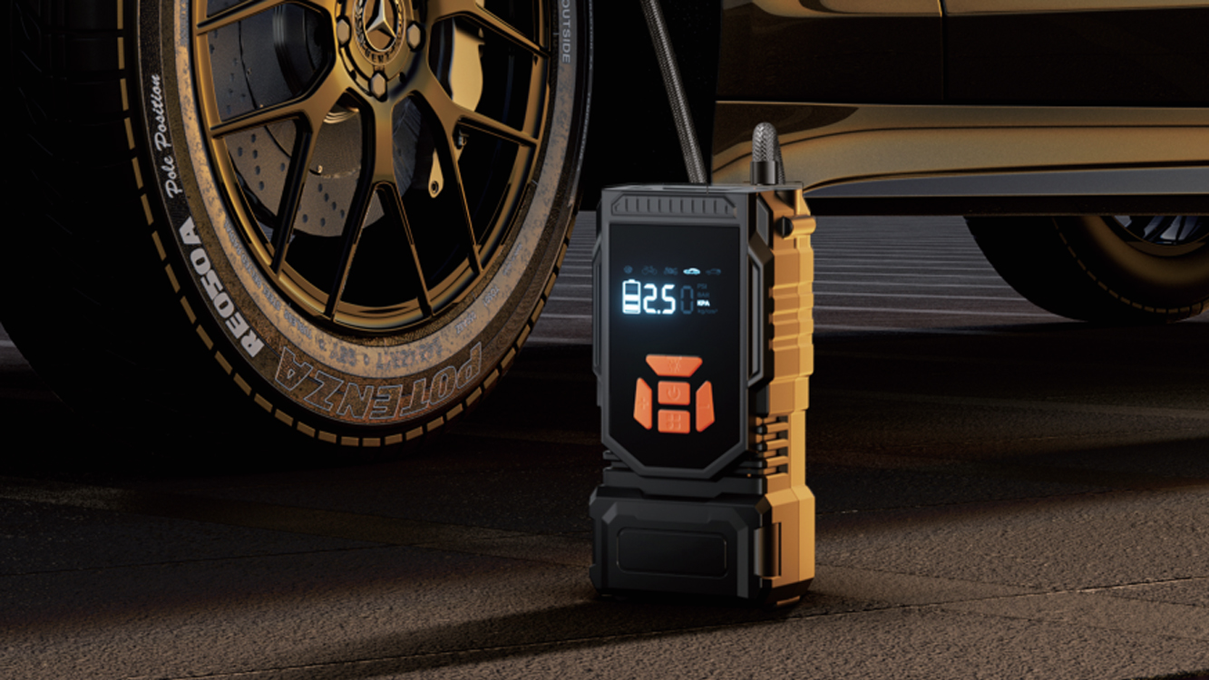 Owner's Actual Test | Say Goodbye to "Tire Pressure Anxiety"! This Air Pump Makes Driving as Stable as a Mountain!