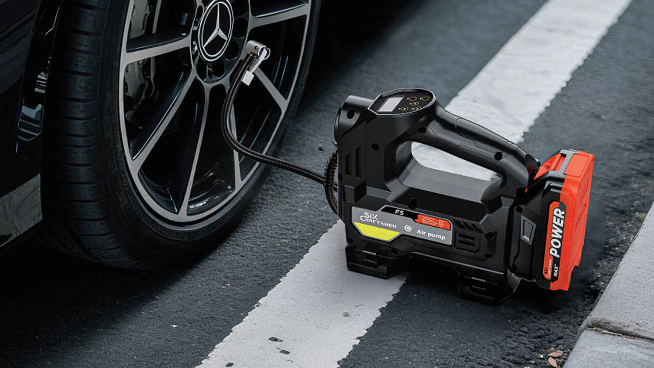 Car-mounted air pump